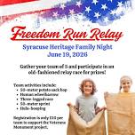 Freedom Run Relay - America250 Syracuse City Event