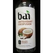 Just like our other bai flavors, our cocofusions have 1 gram of sugar, no artificial sweeteners, and are infused with antioxidant goodness. Bai Antioxidant Cocofusion Calories Nutrition Analysis More Fooducate