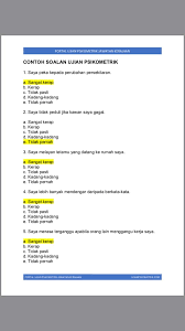 Contoh Soalan Psikometrik Spa Pembantu Awam Unlogical Miracles