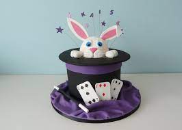 Rabbit In A Hat Magic Cake Magic Cake Magic Birthday Rabbit In A Hat