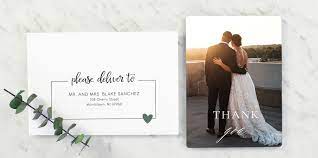 Maybe you would like to learn more about one of these? Custom Wedding Thank You Cards Unique Personalized Magnetstreet