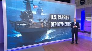 What US forces are gathering in the Middle East?