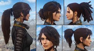 Ponytail Hairstyles By Azar V2 5a At Fallout 4 Nexus Mods And Community