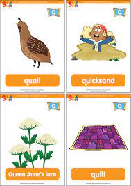 Download our free pdf and make your own flash card set. Captain Seasalt And The Abc Pirates Q Flashcards Super Simple