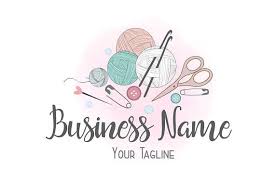 Custom Logo Design Crochet Yarn Logo Sew Knitting Logo Yarns Logo Crochet Sewing Or Knitting Logo Sewing Logo Logo Sewing Custom Logo Design