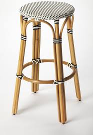 Black And White Striped Stool Pin On Timeless Transitional Style Decor 360