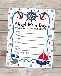 We have everything from nautical baby shower invitations to fall themed baby shower invitations and more. Amazon Com Nautical Baby Shower Invitations Fill In Blank Invitations Flat Cards Set Of 20 Sailboat And Baby Whale Nautical Baby Shower Invites With Envelopes 4 25 X 5 5 Handmade