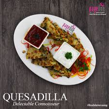 Be It For Lunch Or For Dinner This Quesadilla Will Be The Perfect Appetizer Outofboxmenu Pageonerestaurant V Perfect Appetizers Tasty Bites Quesadilla