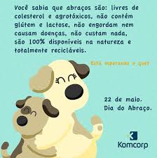 Um amigo fiel é um amigo firme, e quem o acha, encontra a riqueza. Komcorp On Twitter Hoje No Dia Do Abraco Queremos Fazer Um Convite Convidamos Voce A Abracar Abrace A Vida O Seu Dia Seu Trabalho Seus Colegas Seus Sonhos Sua Familia Seus Amigos