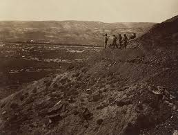 Andrew Joseph Russell. Valley of Bitter Creek from Coal Mine. 1867-69