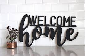 Welcome Home Sign Home Sign Porch Decor Welcome Decor Rustic Wood Sign Wall Hanging Home Decor Welcome Home Signs Home Signs Porch Decorating