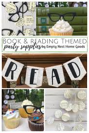 Maybe you would like to learn more about one of these? Reading Theme Banner Read Banner Book Theme Shower Decor Etsy Book Themed Birthday Party Book Themed Party Book Themed Party Decorations