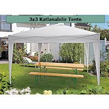 3x3 Gazebo Katlanabilir Cadir Tente Bahce Golgelik Fiyatlari Ve Ozellikleri