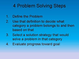 The focus of this chapter is on these early stages of problem solving: Chs Ap Psychology Unit 7 Part Ii Cognition