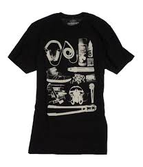 Ecko Unltd Mens Tools Of The Trade Graphic T Shirt Black S