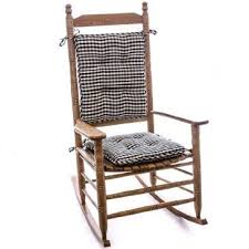 Rocking Chair Cushion Set Black Gingham Rocking Chair Cushions Rocking Chair Chair