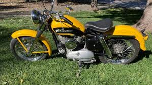 Image result for Champion Yellow 1956 Motorcycle