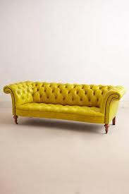 Two day free shipping on 1000s of products! Yellow Leather Chesterfield Sofa Furniture Yellow Sofa Home Furniture