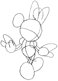 You now have a finished inked drawing of minnie mouse, the disney cartoon character! How To Draw Minnie Mouse With Simple Step By Step Drawing Lesson How To Draw Step By Step Drawing Tutorials