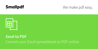 It's a bit more difficult to convert the other way, but it can be done either in microsoft excel itself or using a. Convertir Excel A Pdf Online Gratis