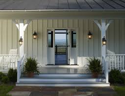 This farmhouse is another one with a large front porch which wraps around the entire front of the home. 75 Beautiful Farmhouse Porch Pictures Ideas July 2021 Houzz