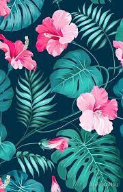 Free for commercial use no attribution required high quality images. Tropical Flower Pattern Islandtropicalpainting Tropical Flowers Pattern Tropical Background Tropical Wallpaper