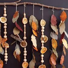 Bohemian macrame wall hanging diy easy slime recipes. Diy Hanging Potpourri Autumn Wall Decor Dried Orange And Cinnamon Mindy