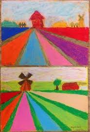 Grant Wood Elementary Art Lesson Google Search Elementary Art Projects Landscape Art Lessons Perspective Art