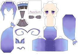 An anime television series adaptation by aic aired on tbs between april and june 2012. Acchi Kocchi Miniwatsumiki Chibi Papercraft By Devvil Shinarei Paper Crafts Anime Paper Anime Crafts