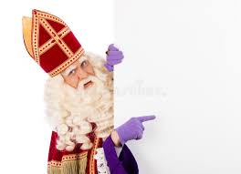 Święty Nicholas I Czarny Pete Holenderskie Czekoladowe Postacie Sinterklaas  Zdjęcie Stock
