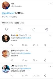 Do you have any bottom! Only Taekook Aus Ag Tk7 Twitter