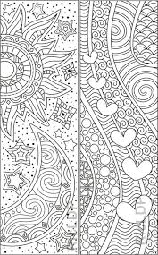 8 Abstract Design Coloring Bookmarks Plus 2 Colored Items Coloring Bookmarks Mandala Coloring Pages Free Coloring Pages
