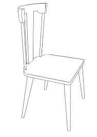 Apprendre à dessiner facilement étape par étape une chaise en perspective à 2 points de fuite. Comment Dessiner Une Chaise Blog Dessindigo