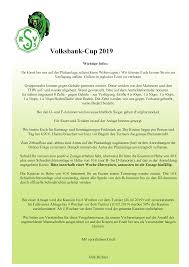 Schlicht und ergreifend auch deswegen, weil es von jahr zu jahr weniger banken werden, die fast kostenfreie girokonten anbieten. Volksbank Cup 2019 Sv Rees Der Fussballverein In Rees