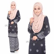 Baju kurung moden updated their cover photo. Baju Kurung Moden Songket Bunga Tabur Hitam Saeeda Collections