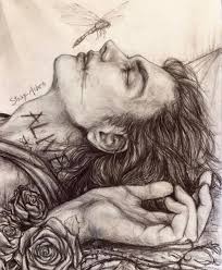 This Is Gorgeous I Think It S Inspired By The Sing Music Video When Pp Dies But His Spirit Is Alive My Chemical Romance Art Sketches