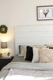 Farmhouse Wood Headboard Diy Wood Headboard White Wood Headboard Slatted Headboard
