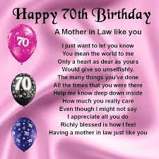Special 70th birthday wish messages for mom you are now three scores and ten, my best wishes for your birthday! Pin On 70th