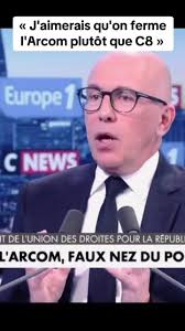 Fermeture d'ARCOM : la défense d'Eric Ciotti