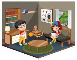 Maybe you would like to learn more about one of these? Free Vector Cartoon Living Room Interior Background Template Cozy House Apartment Concept