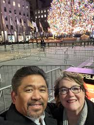 Great night with lifelong friend Gil Curameng. NYC Christmas!