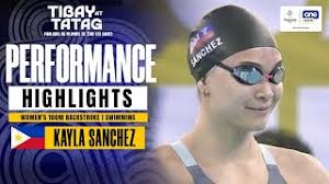 Golden girl' Kayla Sanchez swims way to another SEA Games 2025 victory in  100m backstroke