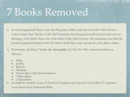 A friend recently asked if any books had been removed from the new testament. The 7 Books Removed