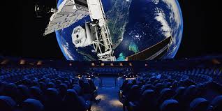 The planetarium is currently operating at 50% capacity and blocking off certain seats to create proper social distancing for shows. Hayden Planetarium Space Theater Amnh