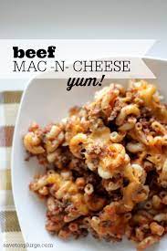 Beef Mac And Cheese Beef Recipes For Dinner Recipes Pasta Dishes