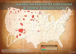 United States American Indian Reservations Map American Indian Reservation Native American Map Native American Reservation