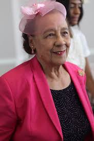 The Kappa Iota Chapter hosted a high tea today to honor charter member Dr.  Margaret Clark.💕💚