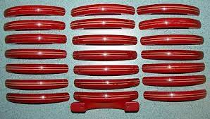 Understanding cabinet hardware pull lengths. 22 Vintage Cherry Red Bakelite Drawer Pulls Handles Vintage Drawer Pulls Drawer Pulls Drawer Pull Handles