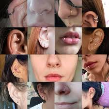 Hinged Nose Rings Gold 18g 7mm Septum Ring Seamless Stainless Steel Daith  Tragus Helix Rook Cartilage Earrings for Women : Amazon.com.be: Fashion