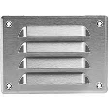Air vent covers ac vent air diffusers air ventilation air supply ceiling detail modern ceiling wall outlets clean design. 3x3 Stainless Steel Vent Cover With Insects Screen Sidewall And Ceiling Outside Dimensions 5 51 W X 4 13 H Amazon Com